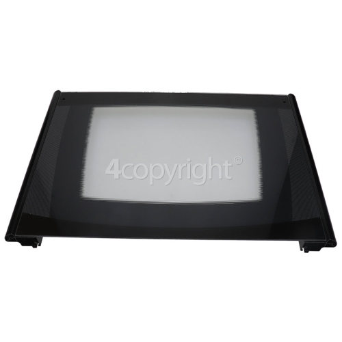 Cannon Main Oven Outer Door Glass - Black