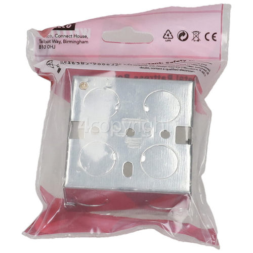 Wellco Single 35mm Metal Pattress Box