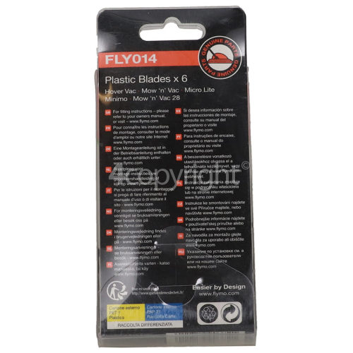 Flymo Original Ersatzgriff - Für Hover Vac Dual HV2800 Rasenmäher