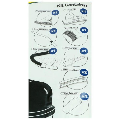 Kenwood Compatible 32mm Vacuum Cleaner Tool Kit