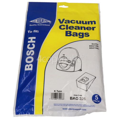 K Dust Bag (Pack Of 5) - BAG226