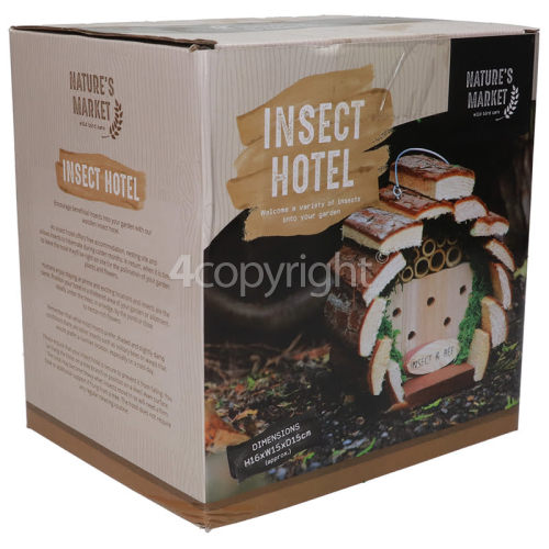 Natures Market Wooden Insect & Bee Hotel