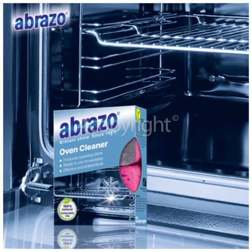 Abrazo Biodegradable Oven Cleaner Sponges - Pack Of 2