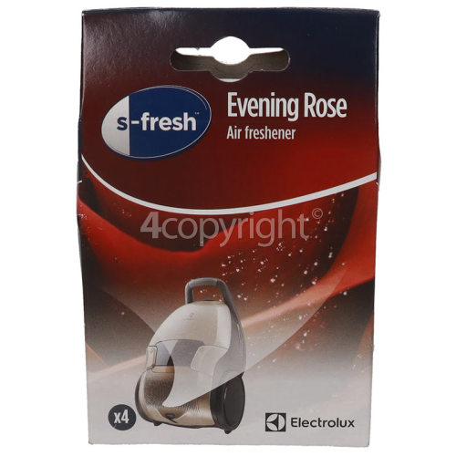 Electrolux ZE210 Vacuum Cleaner S-fresh Blossom Air Freshener (Pack Of 4)