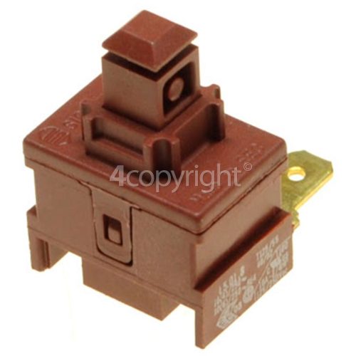 Electrolux Push Button Switch 2 Tag (Sq)