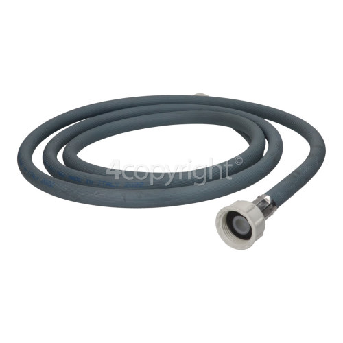 Washing Machine Fill Water Pipe & Oulet Drain Hose Straight 21mm / 21mm Kit 2.5M Long