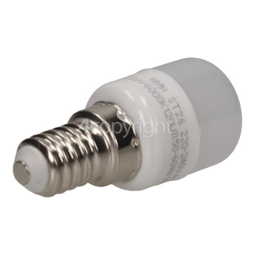 Led Bulb Lamp E14 T25 SES : 6500K 1.6W For Fridges