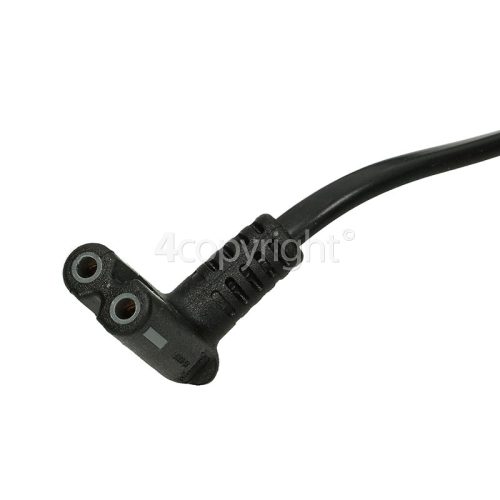 Hisense H55N5700UK 2M Tv Mains Cable With Uk Plug : Black