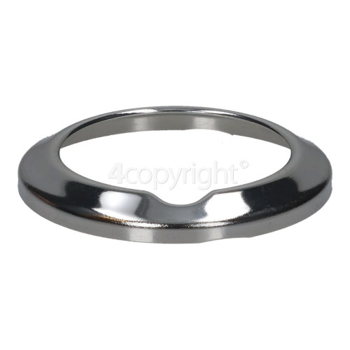Rangemaster 5705 90 DF LPG Cream Small Gas Burner Ring Trim - Chrome
