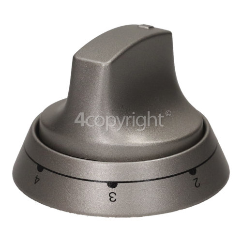 Hotpoint EW74G (T) 6 Heat Cooker Control Knob - Silver