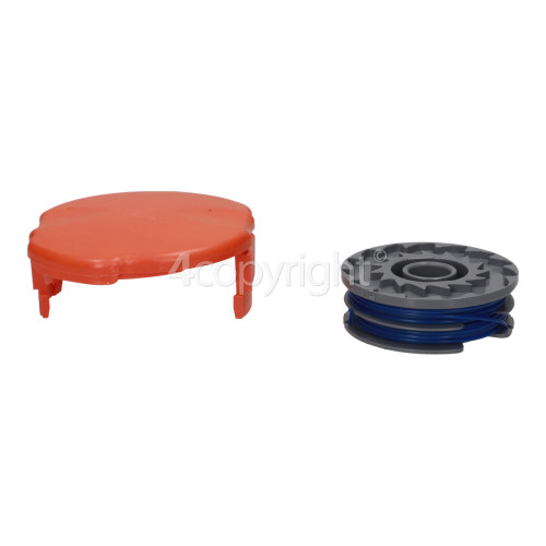 Flymo FL489 Spool & Line With Spool Cover