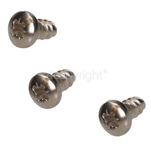Rangemaster 8485 90 Ceramic Cranberry/Chrome Splashback Fitting Kit
