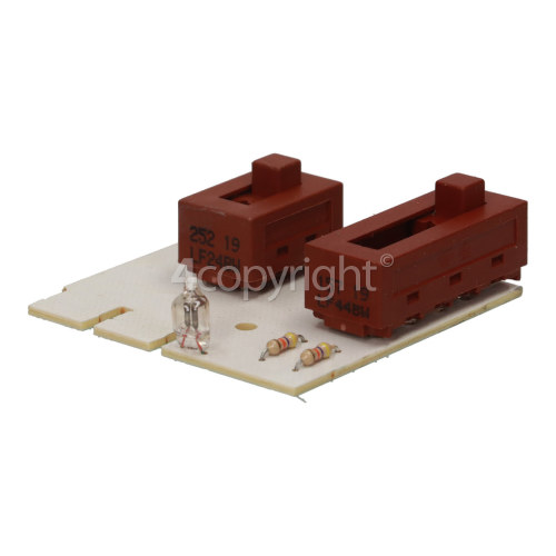 Whirlpool Switch Button PCB Assembly