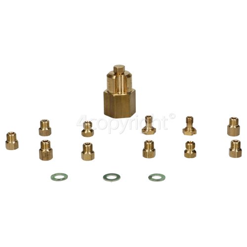 Rangemaster 91930 PROFESSIONAL PLUS 90 NG BLACK Lpg Kit