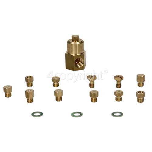 Rangemaster 91930 PROFESSIONAL PLUS 90 NG BLACK Lpg Kit