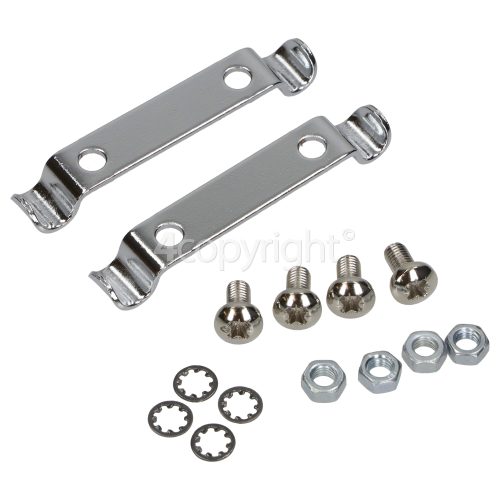 Rangemaster 91840 PROFESSIONAL PLUS 90 CER. CRANBERRY Handyrack Brackets SET2