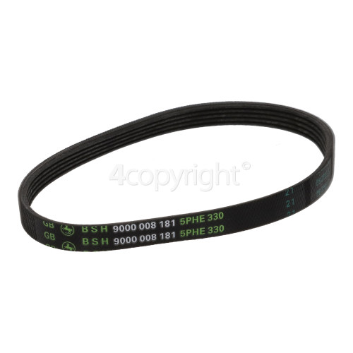 Neff Poly-Vee Drive Belt - 330H5EPH