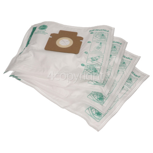 Hoover H-Energy 300 H90 EPA Dust Bag (Pack Of 4)