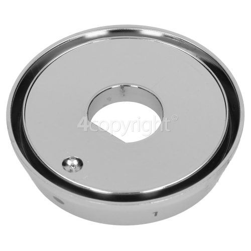 Belling Control Knob Bezel - Chrome