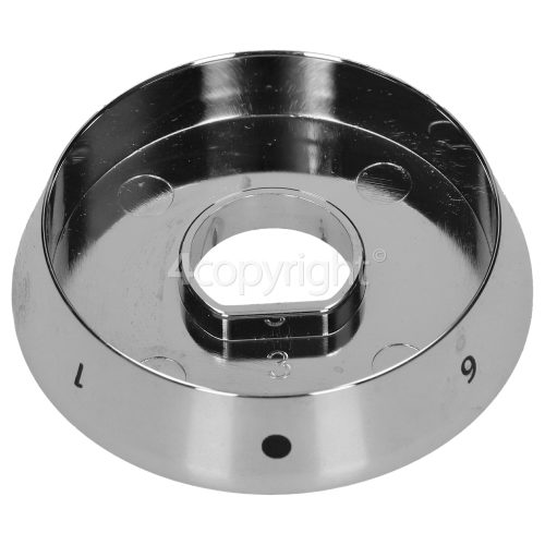 Belling Control Knob Bezel - Chrome