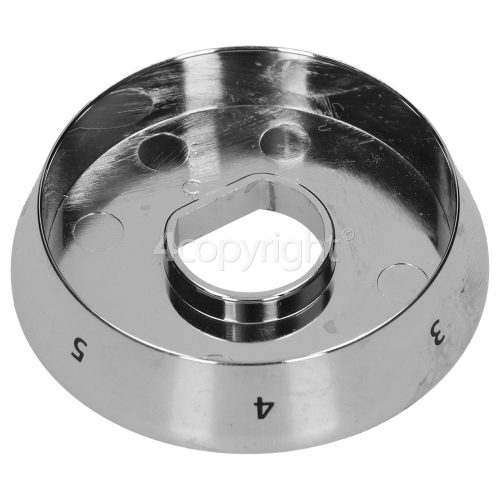 Belling Control Knob Bezel - Chrome