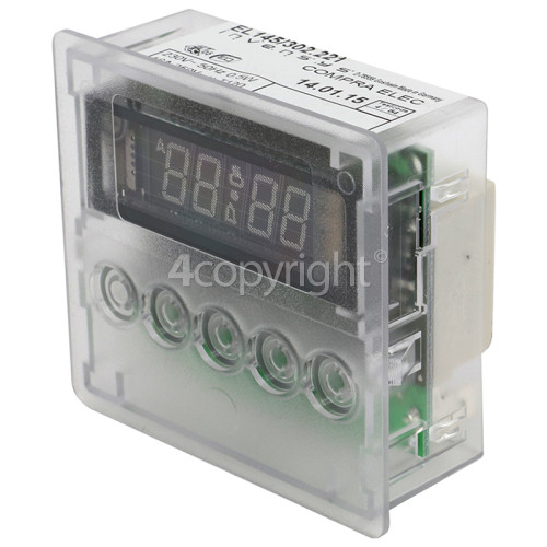 Britannia SI-E9T-SS (544441559) Digital 5 Button Oven Timer Assembly : Invensys EL145/302.221