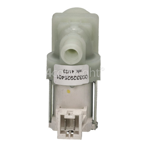 Kuppersbusch Cold Water Single Inlet Solenoid Valve 180deg With Protected Tag Fitting & 12 Bore Outlet