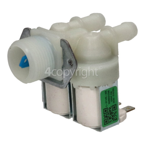 Samsung Cold Water Double Solenoid Inlet Valve : 180Deg..