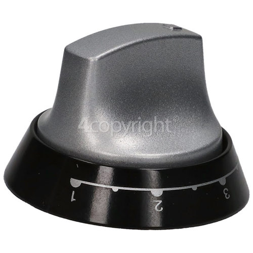 Hotpoint EW74G (T) Knob Single Black + Aluminium