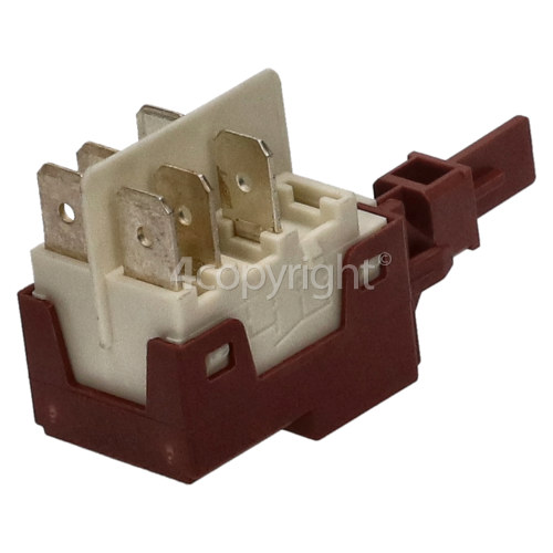 Candy CA H 2000 X Push Button On / Off Switch 6TAG ( Short Shaft )
