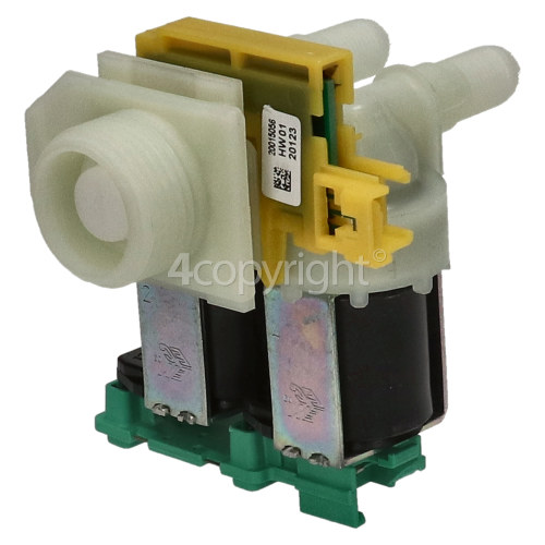 Neff Cold Water Double Solenoid Inlet Valve : 180Deg. With 10.5 Bore Outlets