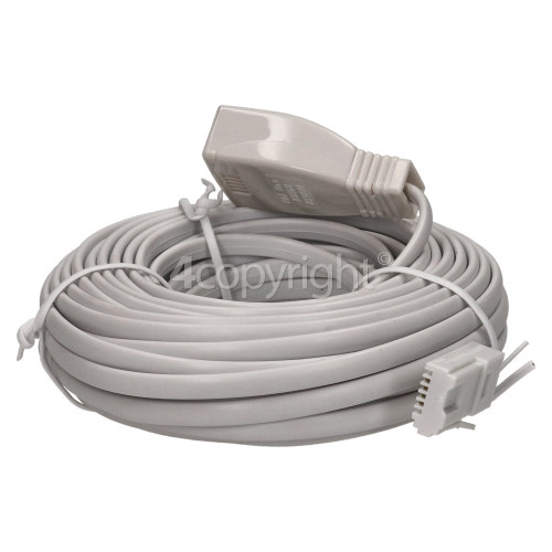 Wellco 10m Telephone Extension Lead