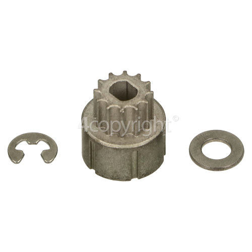 BISSELL Toothed Gear / Washer / E-ring (Brush Motor Repair Kit)