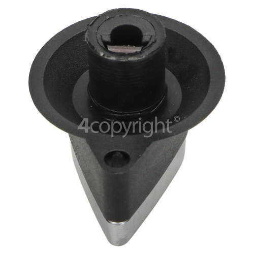 Rangemaster Control Knob - Black & Silver