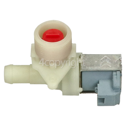 Whirlpool Hot Water Single Inlet Solenoid Valve : 90deg. With Protected (push) Connector Tag Pins