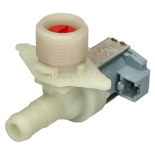 Whirlpool Hot Water Single Inlet Solenoid Valve : 90deg. With Protected (push) Connector Tag Pins