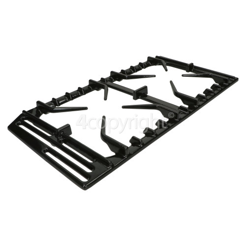 Rangemaster 7033 90 DF NG Double Oven black Hob Right Hand Pan Support