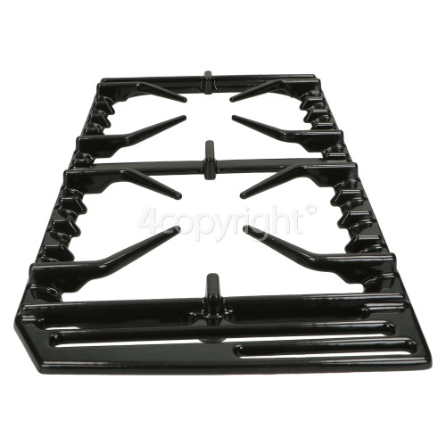 Rangemaster 7033 90 DF NG Double Oven black Hob Right Hand Pan Support