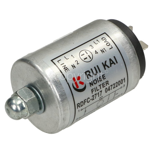 Samsung WF1804WPU Noise Filter Emi : RDFC-2717 04722001