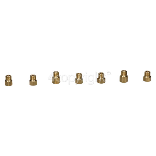 Rangemaster 7532 110 DF NG black/chrome Conversion Kit