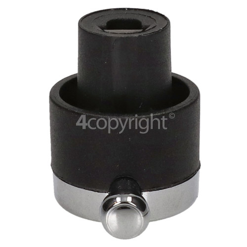 Rangemaster Oven Thermostat Control Knob - Black & Silver