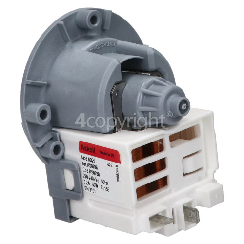 Zanker 500 Drain Pump Askoll 292174 / T2107