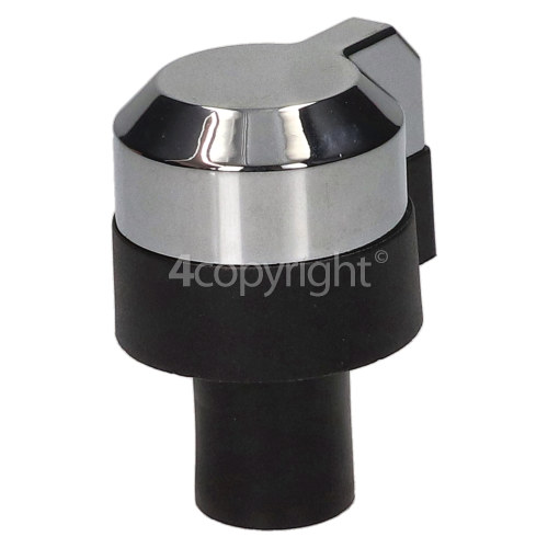 Rangemaster 10212 Oven Control Knob - Black / Silver