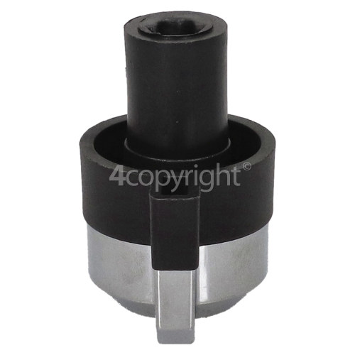 Rangemaster 10212 Oven Control Knob - Black / Silver