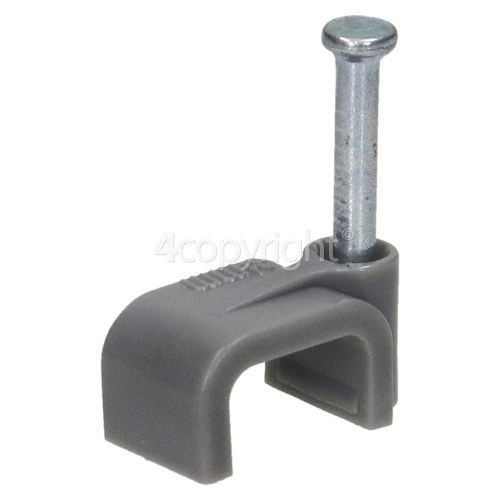 Wellco Pack Of 20 1.5mm Twin & Earth Cable Clips - Grey