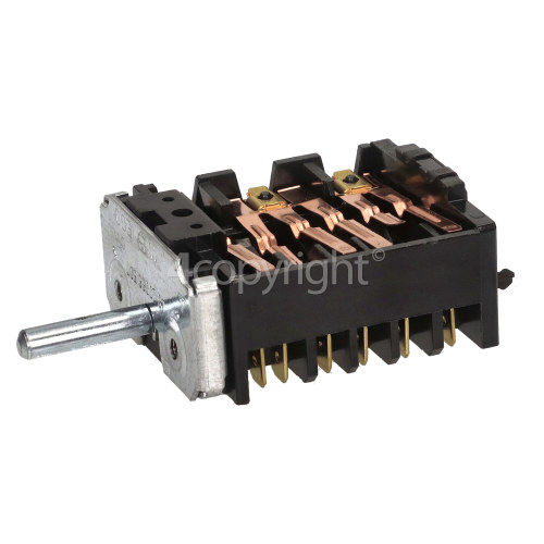 Rangemaster 91780 PROFESSIONAL PLUS 110 IND. BLACK Oven Function Selector Switch EGO 46.23966.507