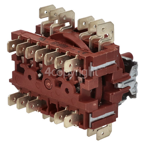 Britannia SI-9TF-MB-CH (544441470) Bottom Oven Function Selector Switch Gottak 701100