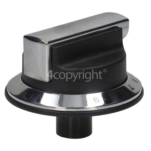 Rangemaster 91930 PROFESSIONAL PLUS 90 NG BLACK Control Knob Thermostat