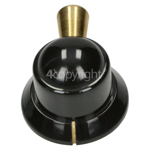 Rangemaster Hob Control Knob Brass