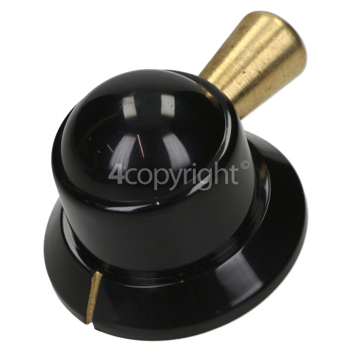 Rangemaster Hob Control Knob Brass